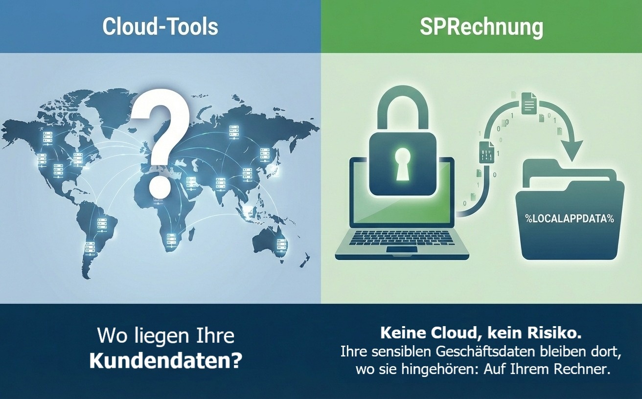 SPRechnung Offline-Dokumentenverwaltung und Editor